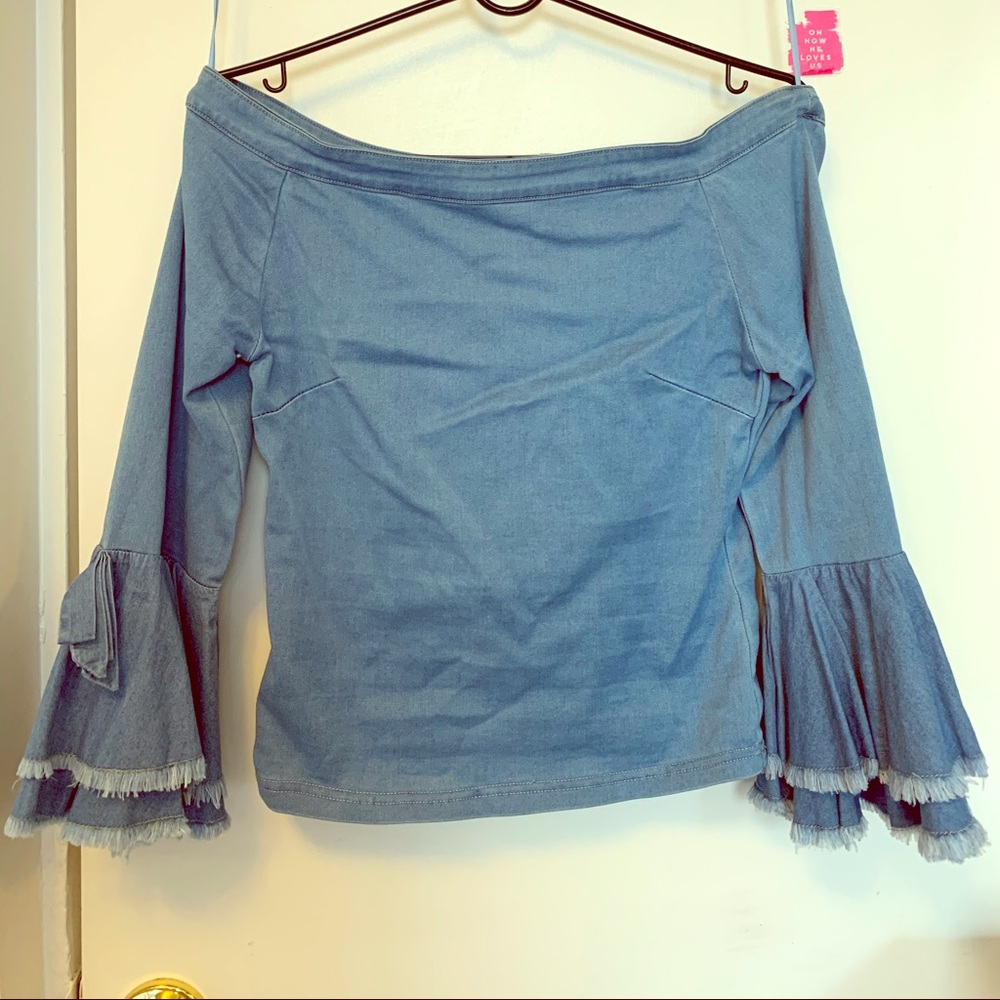 Jean Long sleeve shirt